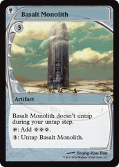 Basalt Monolith (Future Sight) [Mystery Booster 2] MTG Single Magic: The Gathering    | Red Claw Gaming