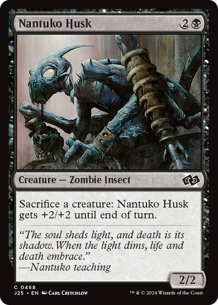 Nantuko Husk [Foundations Jumpstart] MTG Single Magic: The Gathering    | Red Claw Gaming