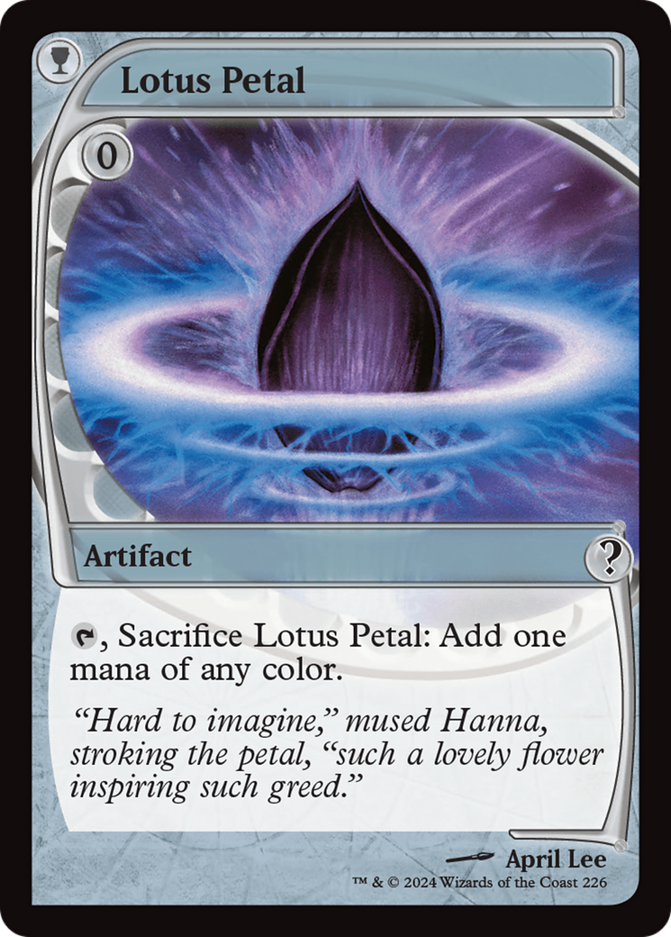 Lotus Petal (Future Sight) [Mystery Booster 2] MTG Single Magic: The Gathering    | Red Claw Gaming