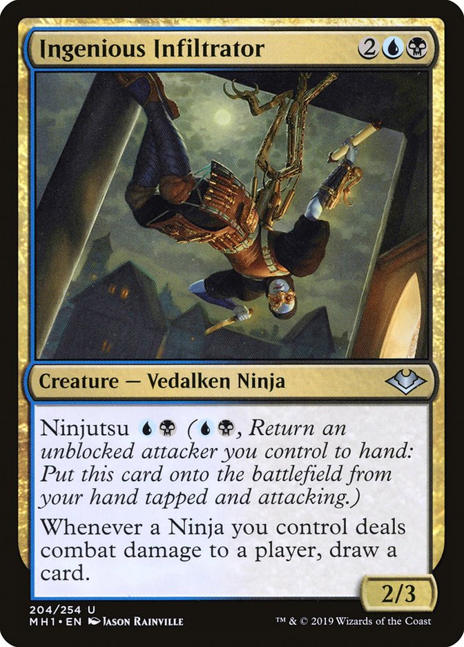 Ingenious Infiltrator [Modern Horizons] MTG Single Magic: The Gathering    | Red Claw Gaming