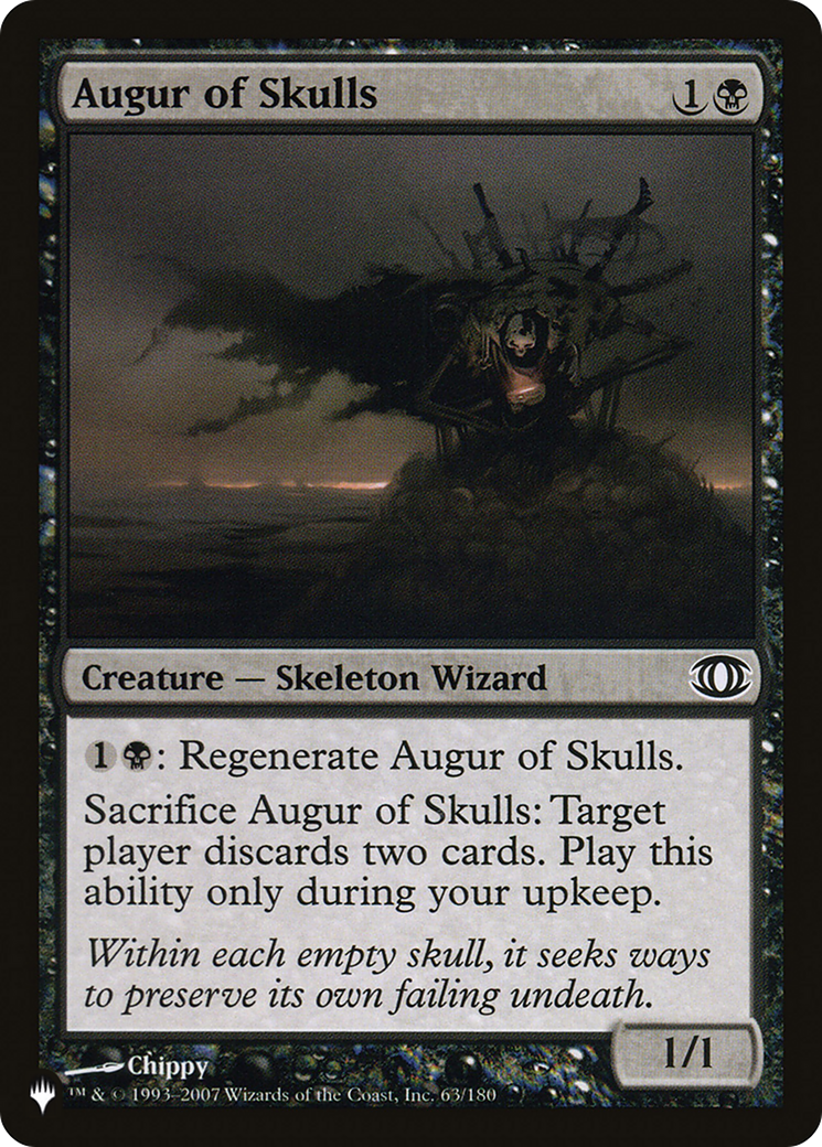 Augur of Skulls [The List Reprints] MTG Single Magic: The Gathering    | Red Claw Gaming