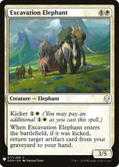 Excavation Elephant [Mystery Booster] MTG Single Magic: The Gathering    | Red Claw Gaming