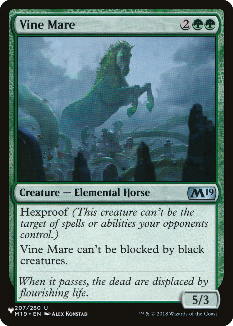 Vine Mare [The List Reprints] MTG Single Magic: The Gathering    | Red Claw Gaming