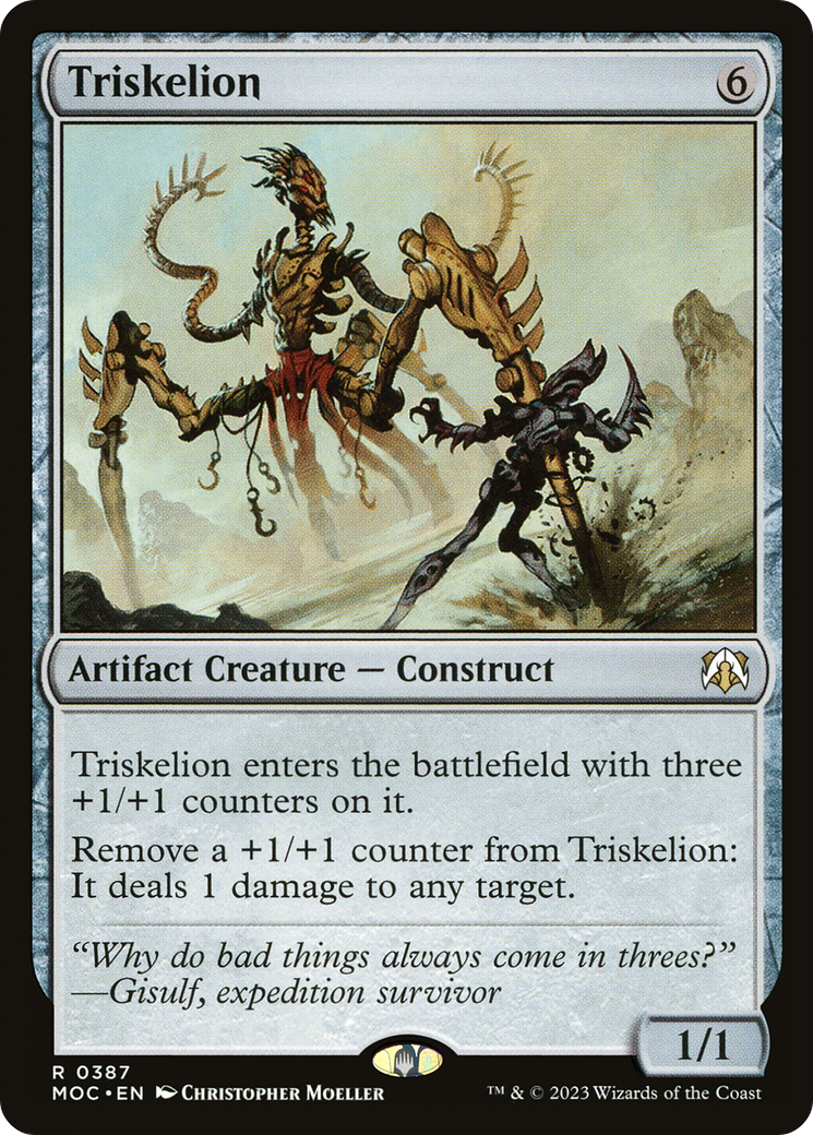 Triskelion [March of the Machine Commander] MTG Single Magic: The Gathering | Red Claw Gaming