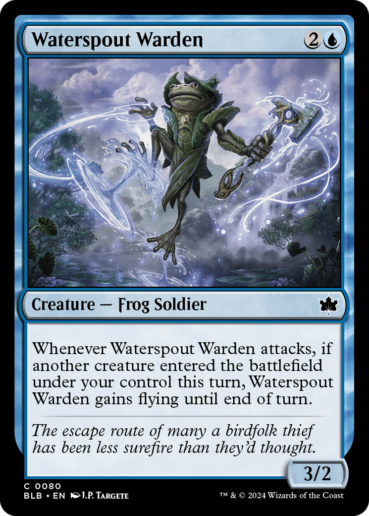 Waterspout Warden [Bloomburrow] MTG Single Magic: The Gathering    | Red Claw Gaming