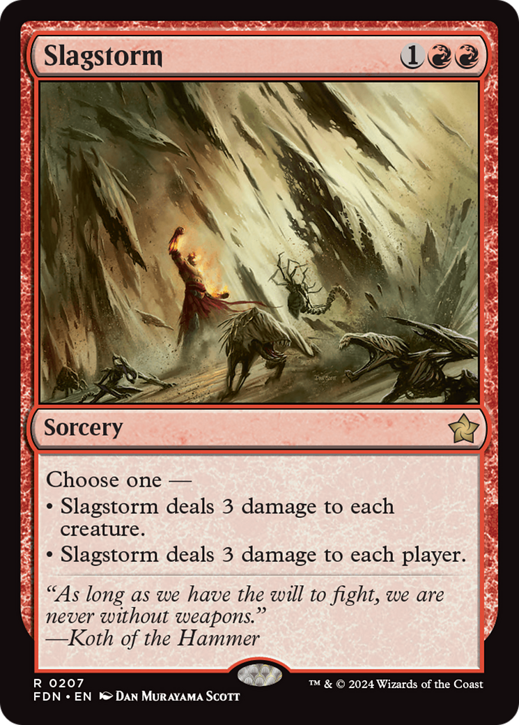 Slagstorm [Foundations] MTG Single Magic: The Gathering | Red Claw Gaming