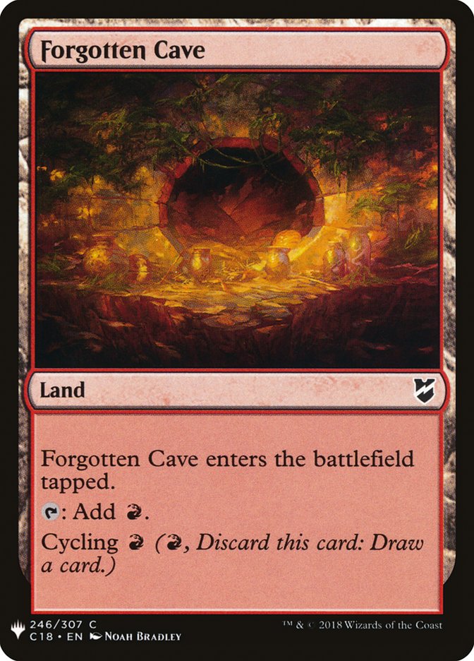 Forgotten Cave [Mystery Booster] MTG Single Magic: The Gathering | Red Claw Gaming