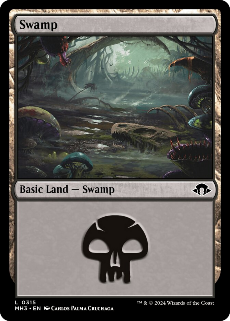 Swamp (0315) [Modern Horizons 3] MTG Single Magic: The Gathering    | Red Claw Gaming