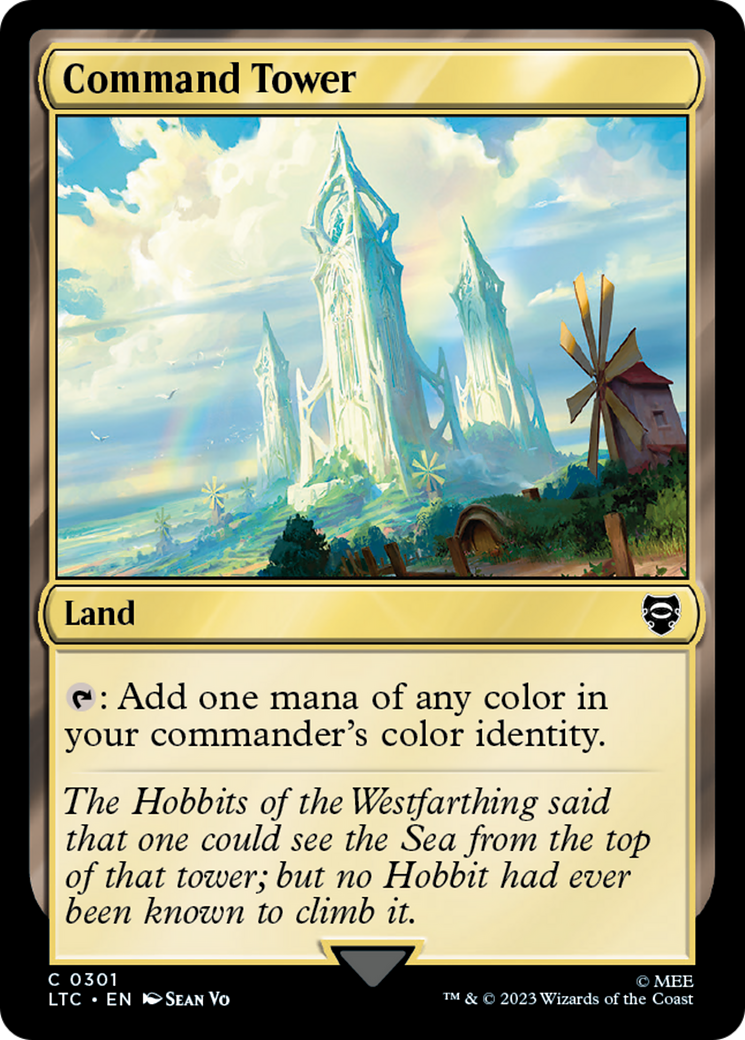 Command Tower [The Lord of the Rings: Tales of Middle-Earth Commander] MTG Single Magic: The Gathering | Red Claw Gaming