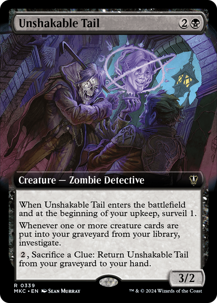 Unshakable Tail (Extended Art) [Murders at Karlov Manor Commander] MTG Single Magic: The Gathering    | Red Claw Gaming