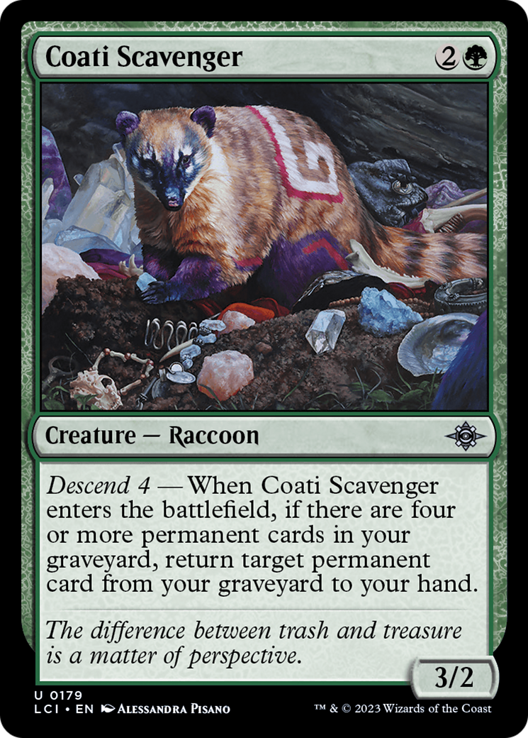 Coati Scavenger [The Lost Caverns of Ixalan] MTG Single Magic: The Gathering    | Red Claw Gaming