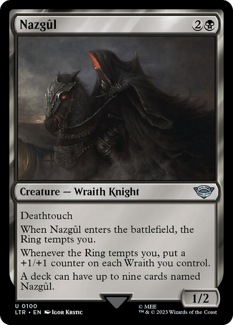 Nazgul (100) [The Lord of the Rings: Tales of Middle-Earth] MTG Single Magic: The Gathering | Red Claw Gaming