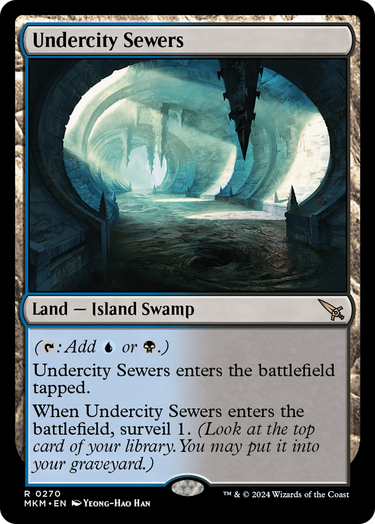 Undercity Sewers [Murders at Karlov Manor] MTG Single Magic: The Gathering    | Red Claw Gaming