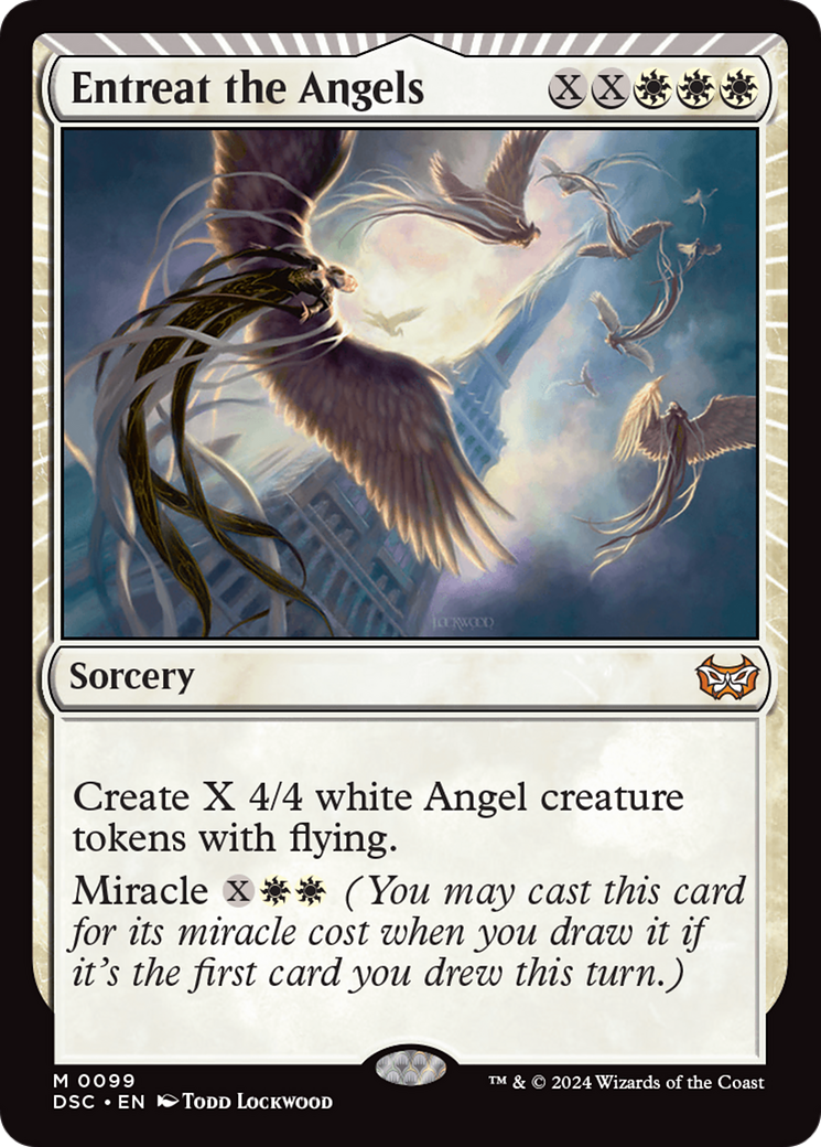 Entreat the Angels [Duskmourn: House of Horror Commander] MTG Single Magic: The Gathering    | Red Claw Gaming