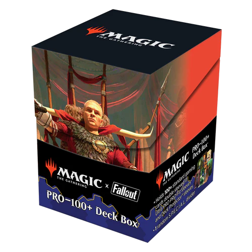 Fallout® Caesar, Legion’s Emperor 100+ Deck Box® for Magic: The Gathering  Ultra Pro    | Red Claw Gaming