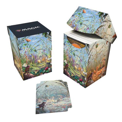 Bloomburrow Season Lands: Plains (Summer) 100+ Deck Box® White for Magic: The Gathering  Ultra Pro    | Red Claw Gaming