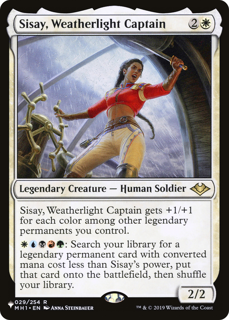 Sisay, Weatherlight Captain [Secret Lair: From Cute to Brute] MTG Single Magic: The Gathering    | Red Claw Gaming