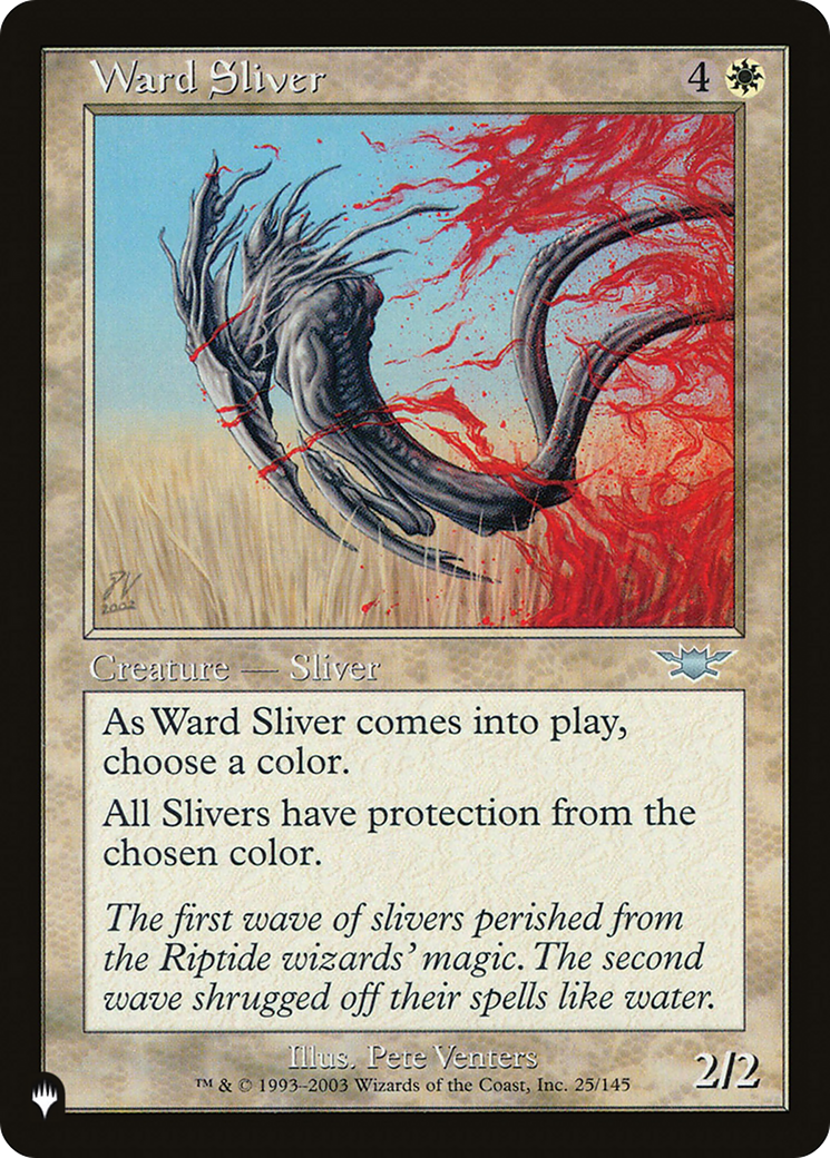 Ward Sliver [The List Reprints] MTG Single Magic: The Gathering    | Red Claw Gaming