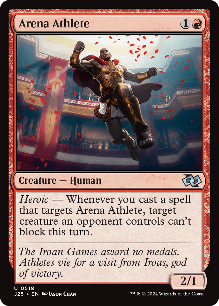 Arena Athlete [Foundations Jumpstart] MTG Single Magic: The Gathering | Red Claw Gaming