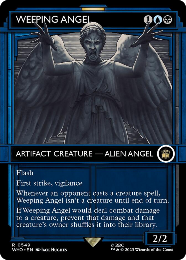 Weeping Angel (Showcase) [Doctor Who] MTG Single Magic: The Gathering    | Red Claw Gaming