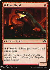 Bellows Lizard [Mystery Booster] MTG Single Magic: The Gathering    | Red Claw Gaming