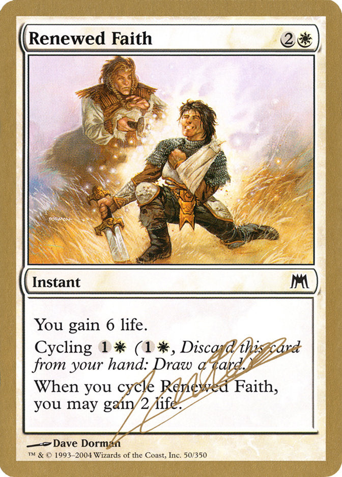 Renewed Faith (Julien Nuijten) [World Championship Decks 2004] MTG Single Magic: The Gathering    | Red Claw Gaming