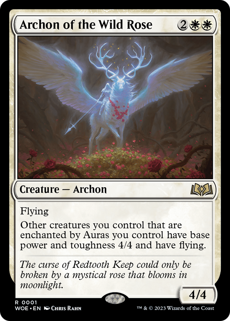 Archon of the Wild Rose [Wilds of Eldraine] MTG Single Magic: The Gathering    | Red Claw Gaming