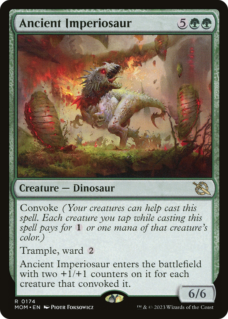 Ancient Imperiosaur [March of the Machine] MTG Single Magic: The Gathering    | Red Claw Gaming