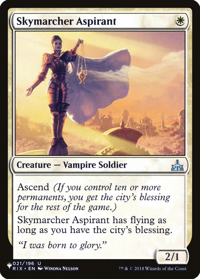 Skymarcher Aspirant [The List] MTG Single Magic: The Gathering | Red Claw Gaming