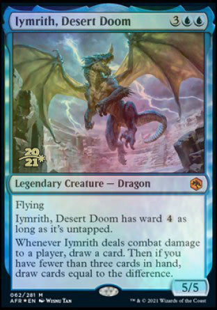 Iymrith, Desert Doom [Dungeons & Dragons: Adventures in the Forgotten Realms Prerelease Promos] MTG Single Magic: The Gathering | Red Claw Gaming