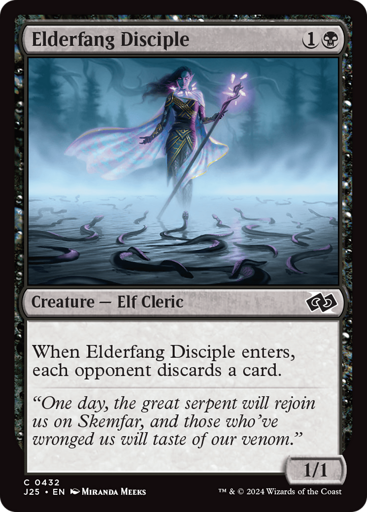 Elderfang Disciple [Foundations Jumpstart] MTG Single Magic: The Gathering    | Red Claw Gaming