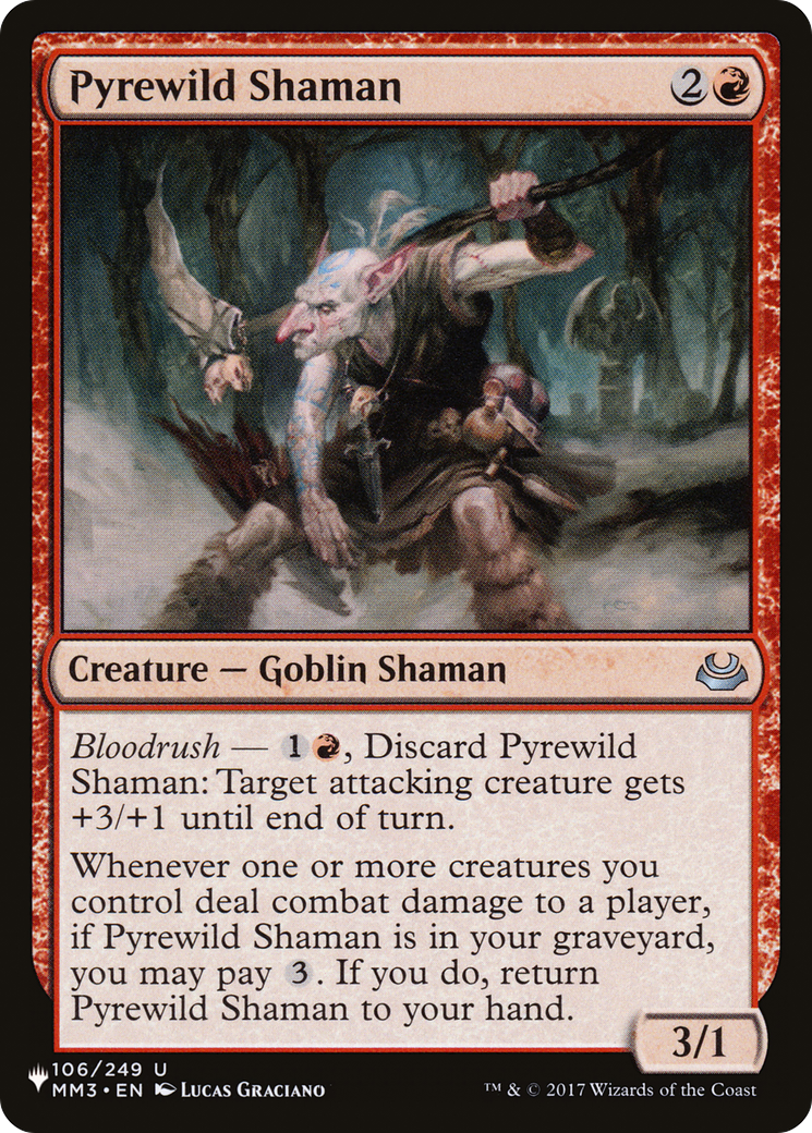 Pyrewild Shaman [The List Reprints] MTG Single Magic: The Gathering    | Red Claw Gaming