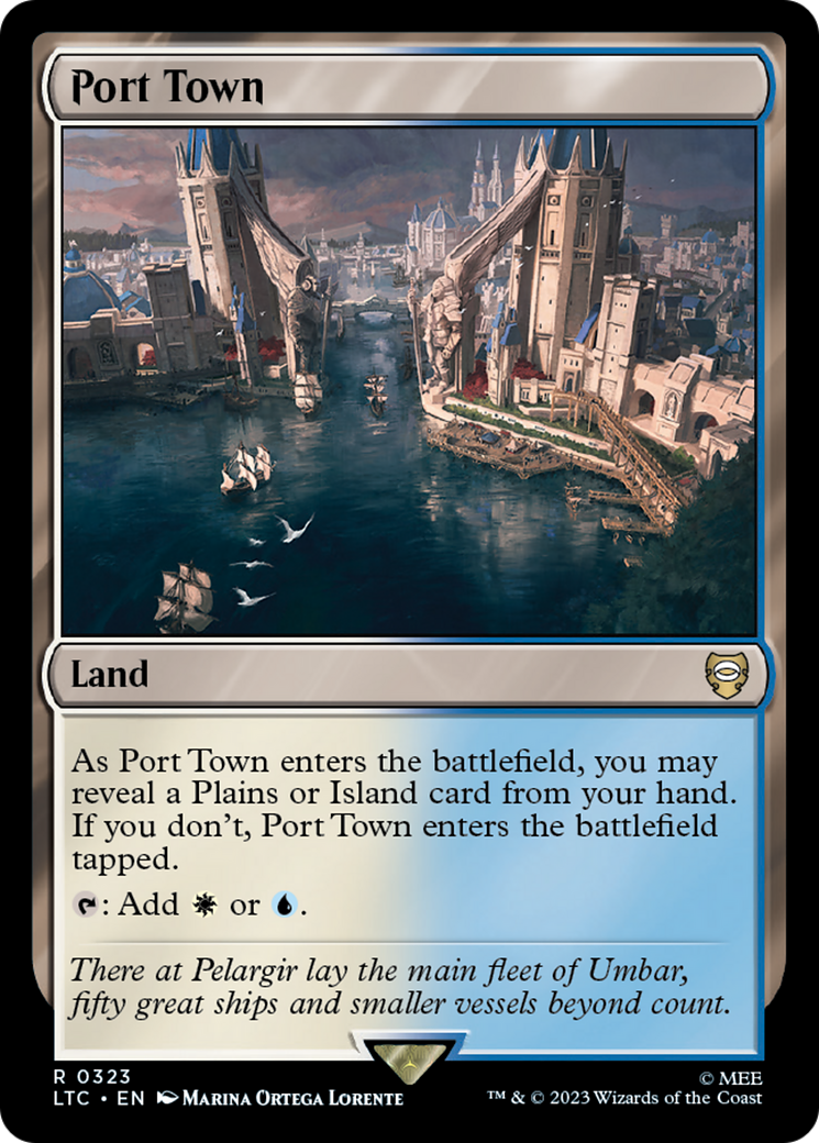 Port Town [The Lord of the Rings: Tales of Middle-Earth Commander] MTG Single Magic: The Gathering | Red Claw Gaming