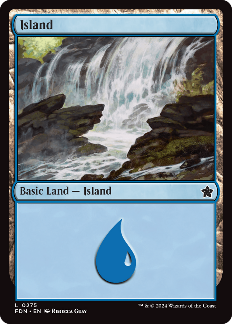 Island (0275) [Foundations] MTG Single Magic: The Gathering | Red Claw Gaming