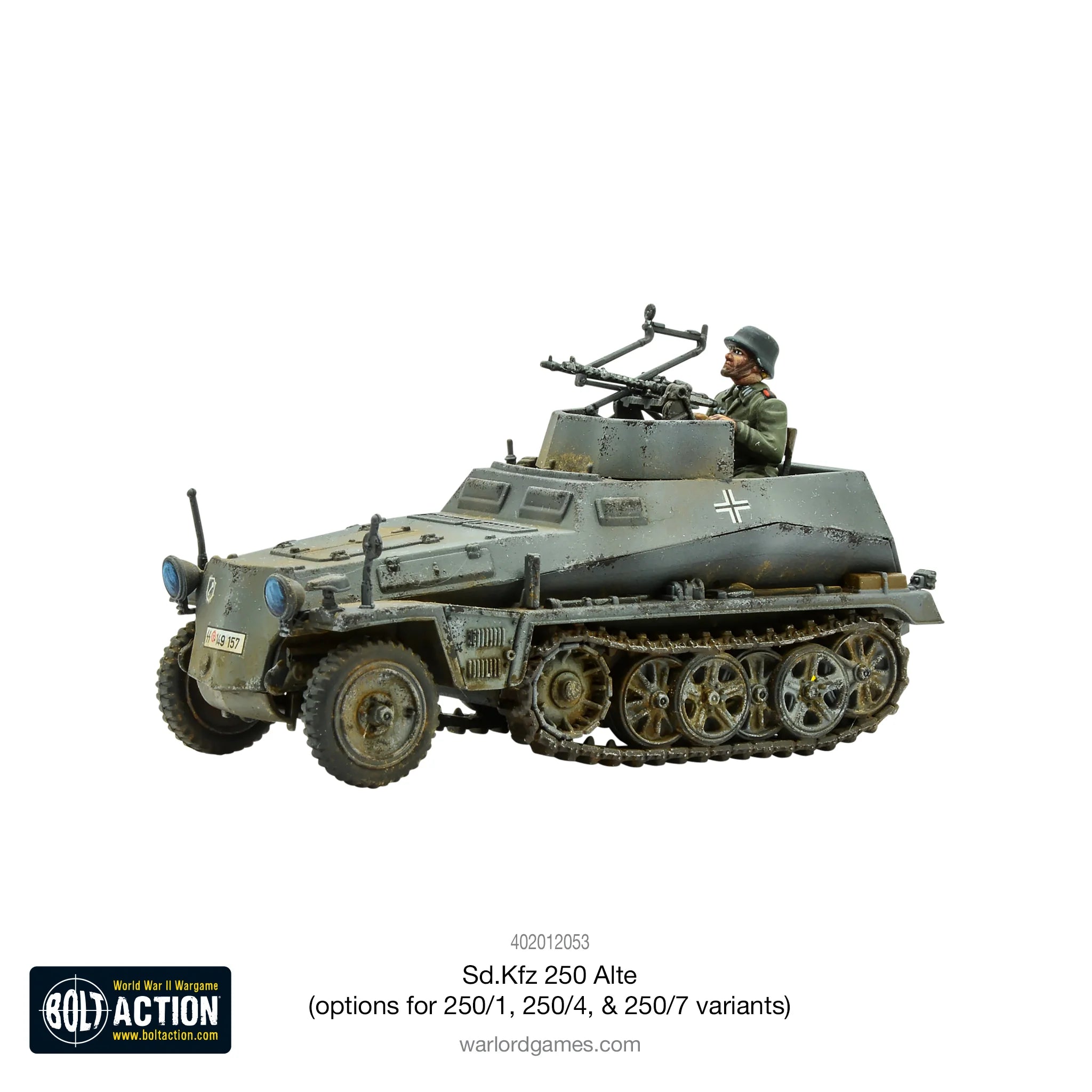 Sd.Kfz 250 (Alte) Half-Track (250/1, 250/4, 250/7) Germany Warlord Games    | Red Claw Gaming