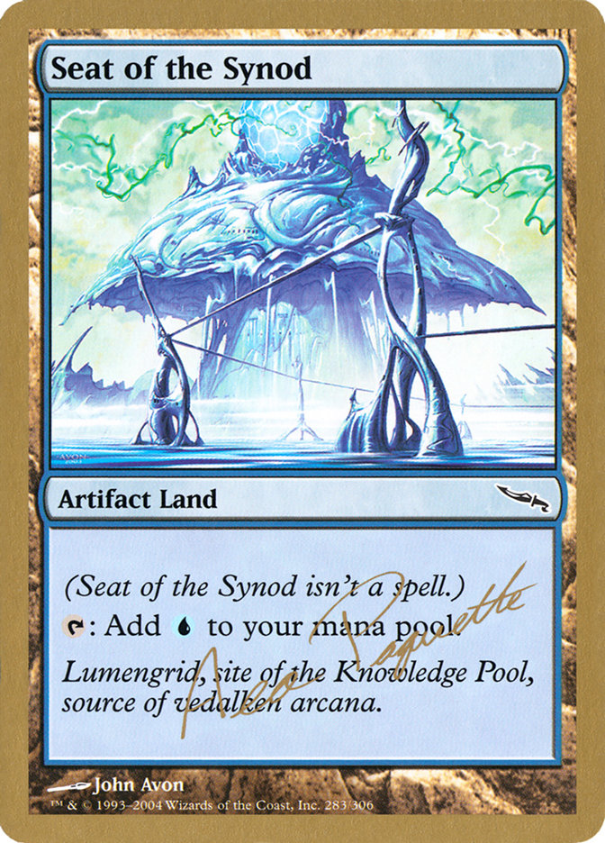 Seat of the Synod (Aeo Paquette) [World Championship Decks 2004] MTG Single Magic: The Gathering    | Red Claw Gaming