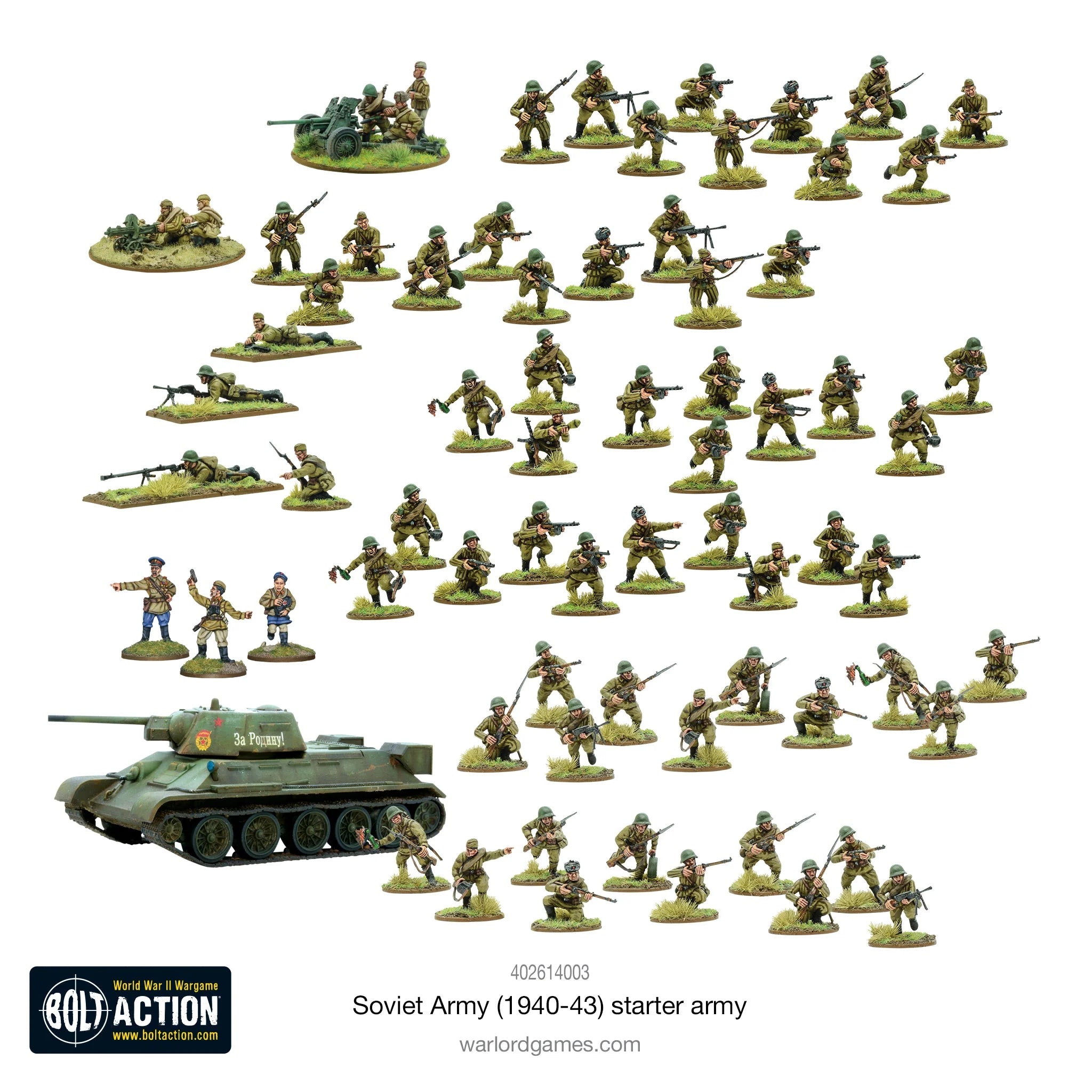 Soviet Starter Army (1940-43) Soviet Warlord Games    | Red Claw Gaming