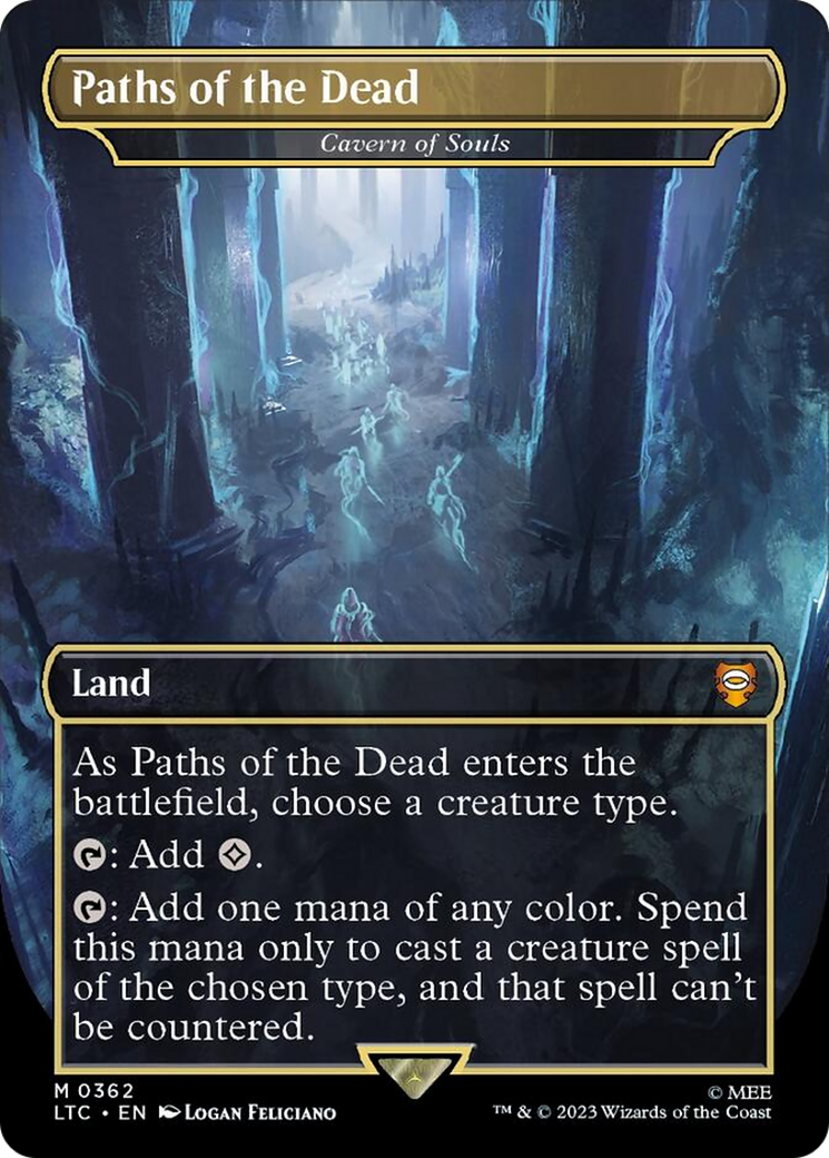 Paths of the Dead - Cavern of Souls [The Lord of the Rings: Tales of Middle-Earth Commander] MTG Single Magic: The Gathering | Red Claw Gaming