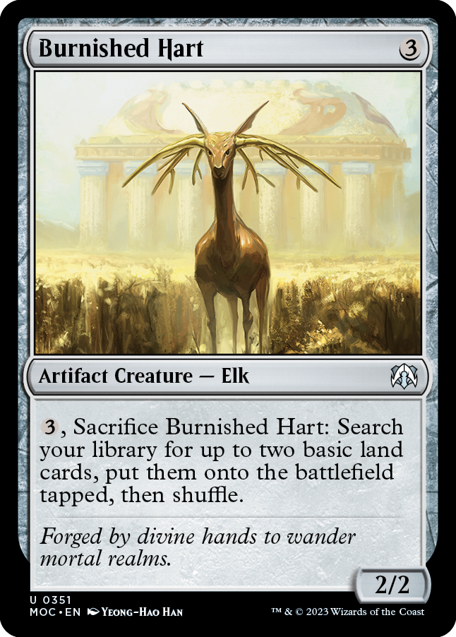 Burnished Hart [March of the Machine Commander] MTG Single Magic: The Gathering    | Red Claw Gaming