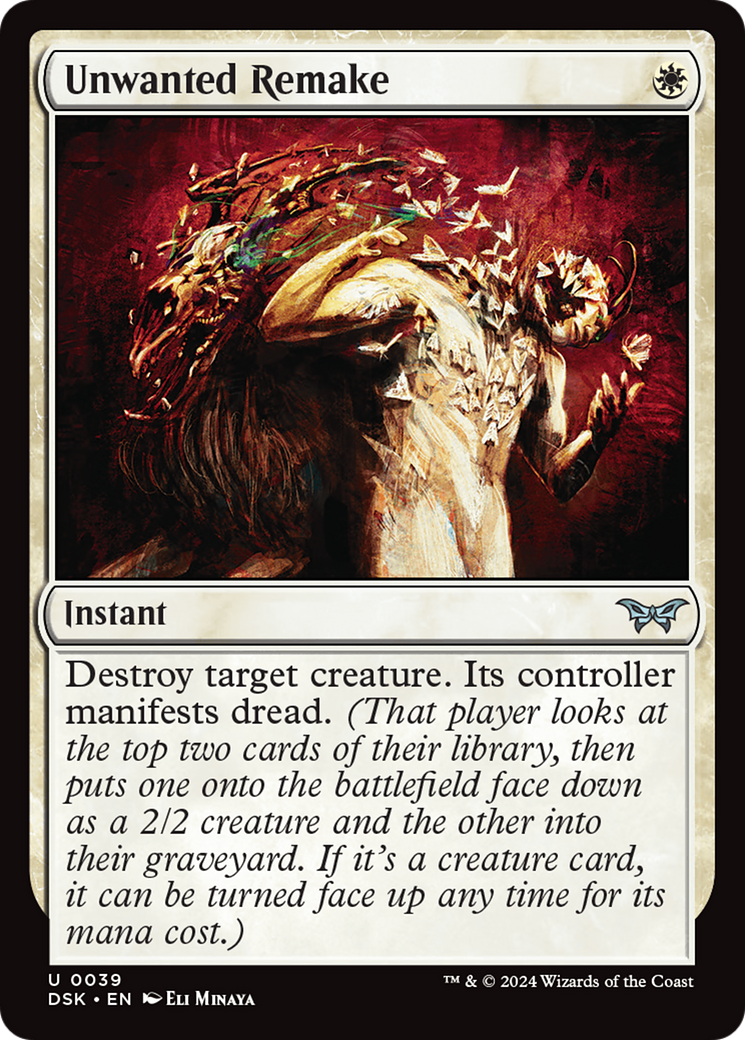 Unwanted Remake [Duskmourn: House of Horror] MTG Single Magic: The Gathering    | Red Claw Gaming