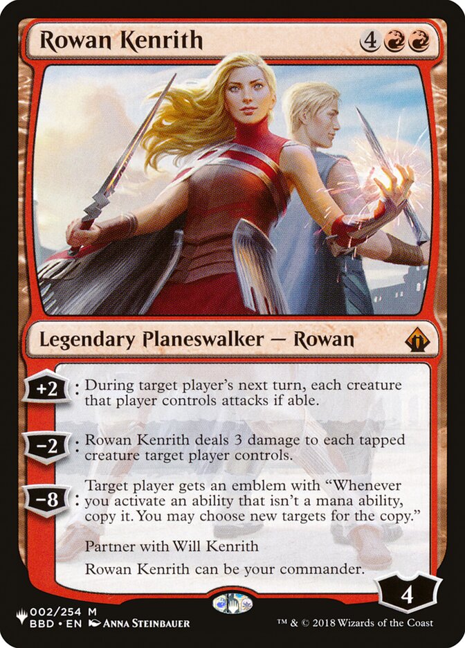 Rowan Kenrith [The List] MTG Single Magic: The Gathering    | Red Claw Gaming