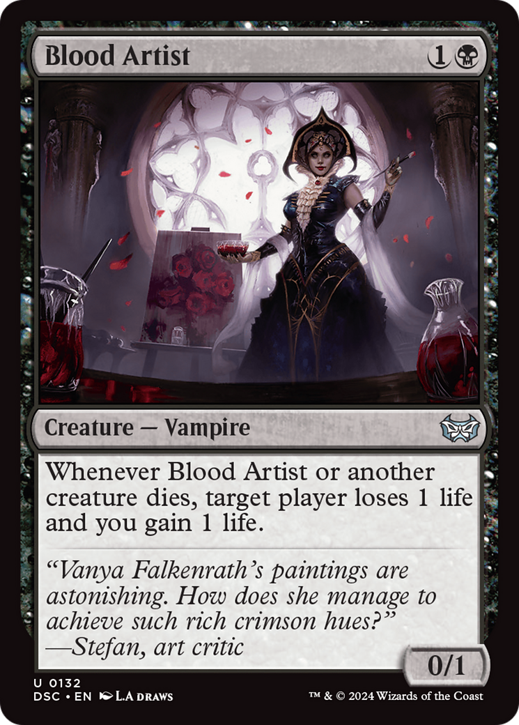 Blood Artist [Duskmourn: House of Horror Commander] MTG Single Magic: The Gathering    | Red Claw Gaming