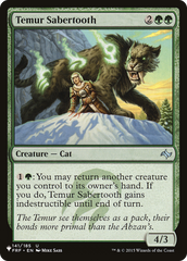 Temur Sabertooth [The List] MTG Single Magic: The Gathering    | Red Claw Gaming