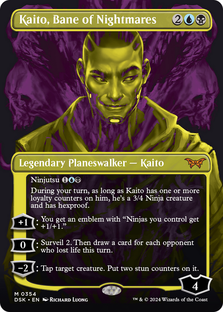 Kaito, Bane of Nightmares (Showcase) [Duskmourn: House of Horror] MTG Single Magic: The Gathering    | Red Claw Gaming