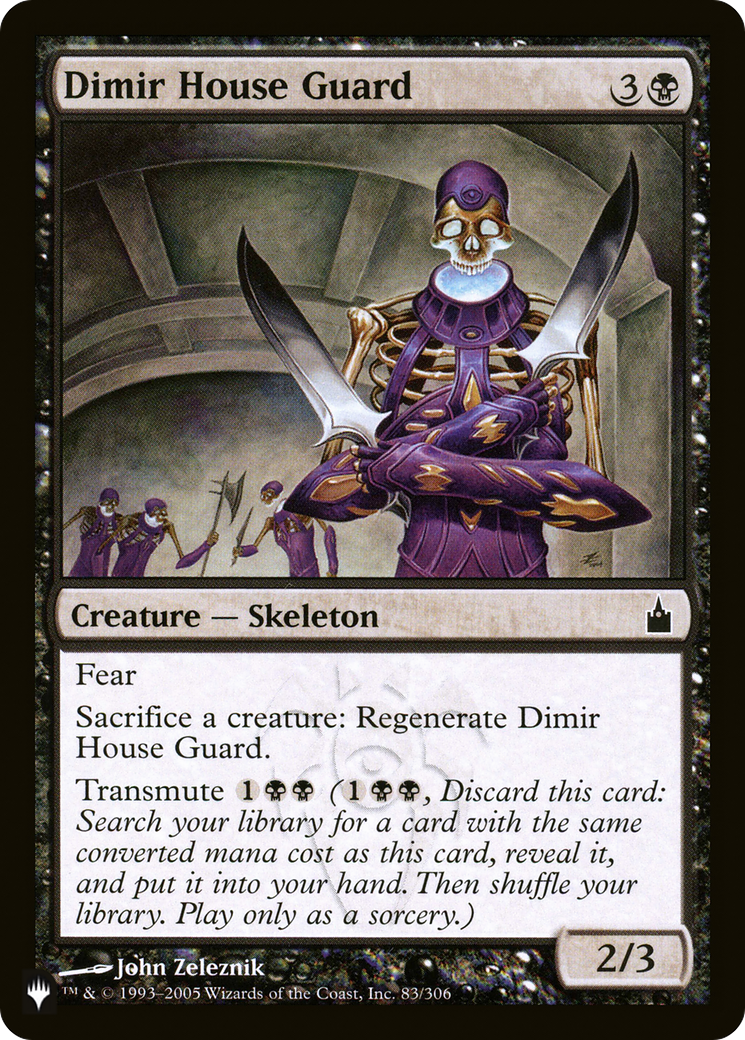 Dimir House Guard [The List Reprints] MTG Single Magic: The Gathering    | Red Claw Gaming