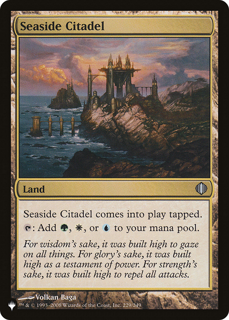 Seaside Citadel [Secret Lair: From Cute to Brute] MTG Single Magic: The Gathering    | Red Claw Gaming