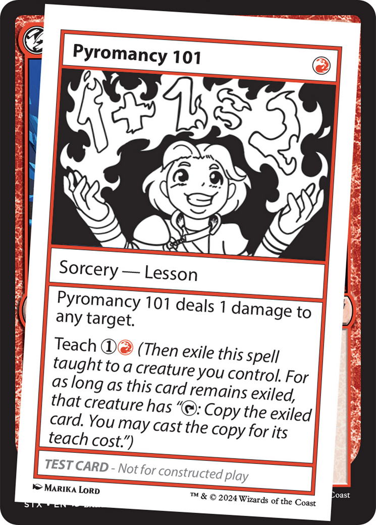 Pyromancy 101 [Mystery Booster 2 Playtest Cards] MTG Single Magic: The Gathering    | Red Claw Gaming