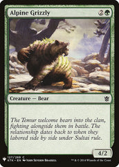 Alpine Grizzly [Mystery Booster] MTG Single Magic: The Gathering    | Red Claw Gaming