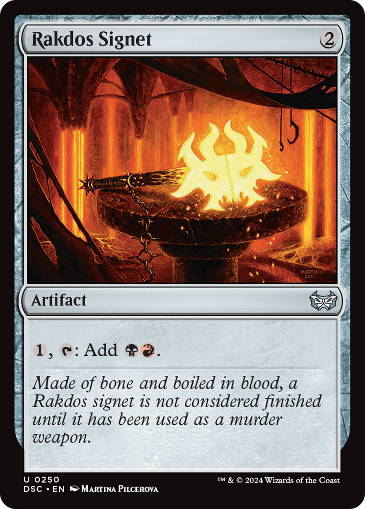 Rakdos Signet [Duskmourn: House of Horror Commander] MTG Single Magic: The Gathering    | Red Claw Gaming