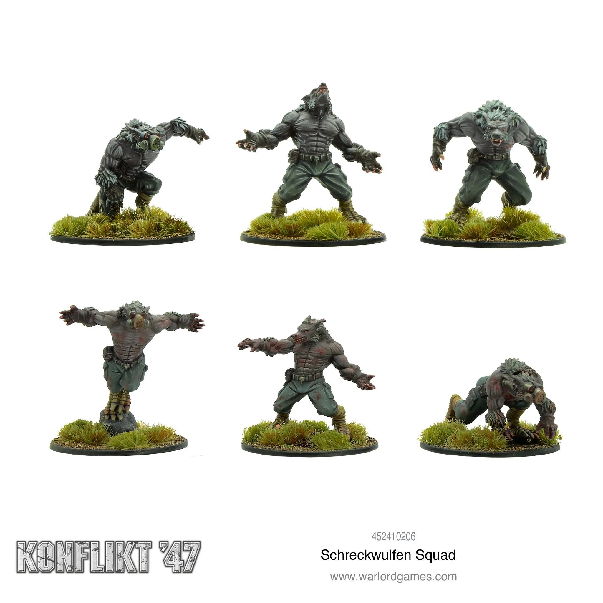 Konflikt 47: Schreckwulfen Squad Polish Warlord Games    | Red Claw Gaming